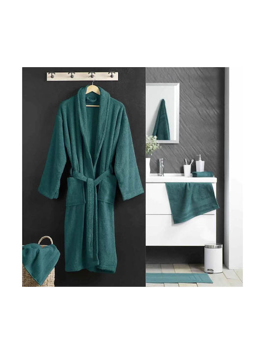 Douceur d'Intérieur Bademantel Emerald Green 500gr/m²