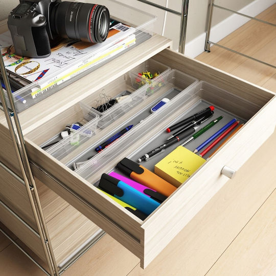 Kis Sistemo 8 Kunststoff Aufbewahrungsbox Transparent 37.5x15x5cm 1Stück