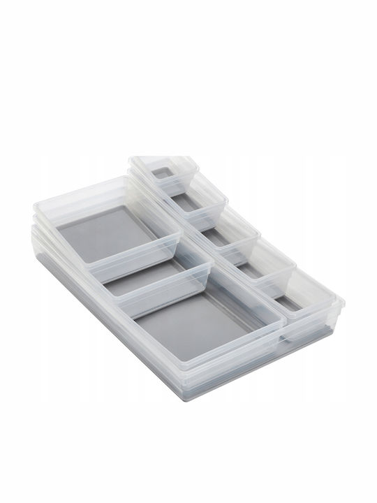 Kis Sistemo 7 Plastic Storage Box Transparent 22.5x15.5x5cm