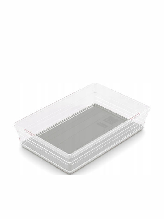 Kis Sistemo 7 Plastic Storage Box Transparent 22.5x15.5x5cm