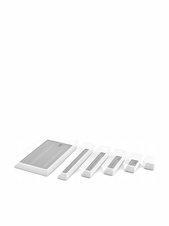 Kis Sistemo 7 Plastic Storage Box Transparent 22.5x15.5x5cm