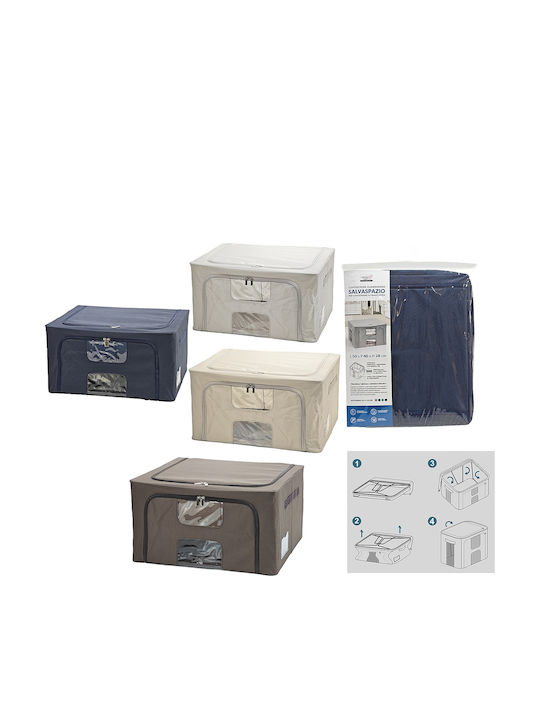 General Trade Plastik Aufbewahrungsbox mit Deckel 50x40x28cm