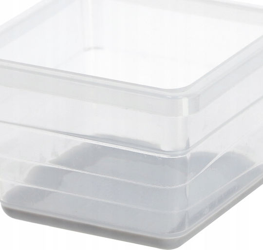 Kis Sistemo 1 Plastic Cutie de Depozitare Transparent 7.5x7.5x5cm 1buc