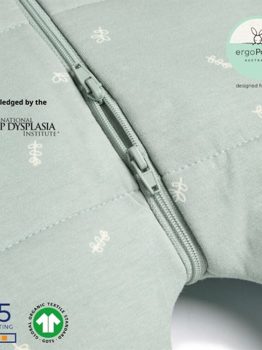 Ergo Pouch Χειμερινός Υπνόσακος με Πόδια Sleep Suit 2.5 tog Sage