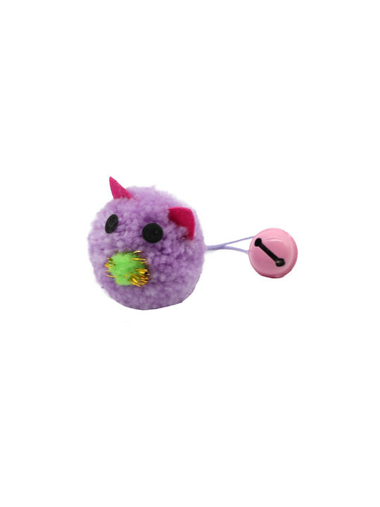 Uniq Jucărie Pentru Pisici Mousehunt Șoarece De Plus Mingiuță Clopoțel 5cm