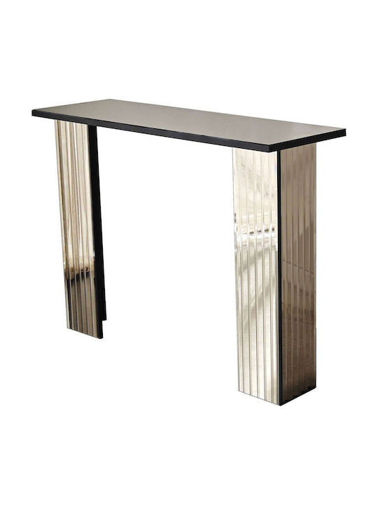 Wooden Console Table Bronze L105xW34xH80cm