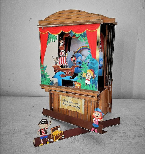 Greeting Card Paper Theatre Pirates' Birthday Party