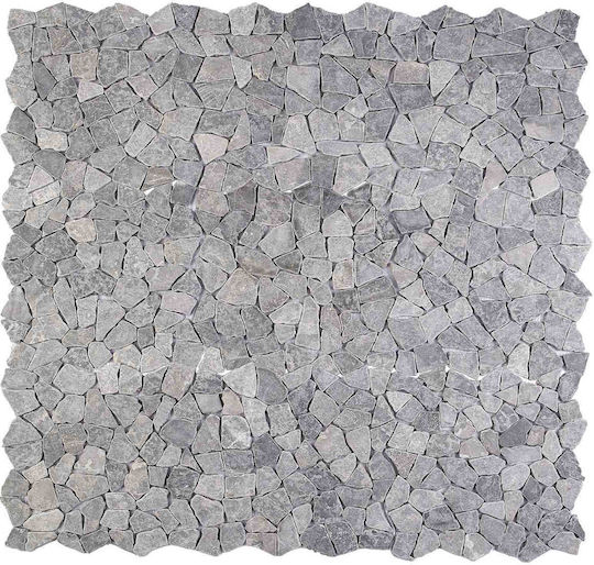 vidaXL Плочка Подова / Стенна За Външно Пространство Мат 30x30cm Светлосива