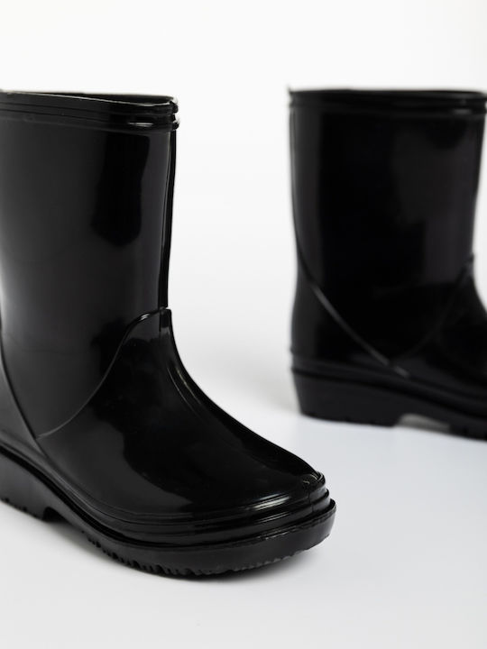 Kinder Gummistiefel Schwarz