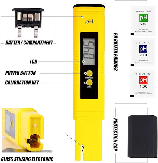 Digital PH Μeter IN0373