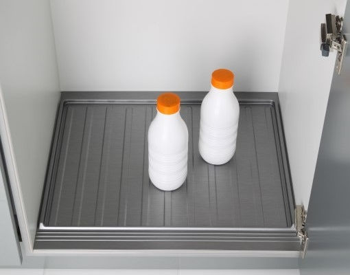 Agoform Plastic Kitchen Water Collector Anthracite 222-5036572120 1175x580mm