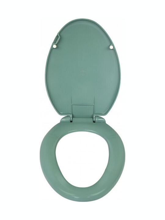 EVIOP Capri Капак За Тоалетна Шанта Пластмасов 52.5x35.5см Розов