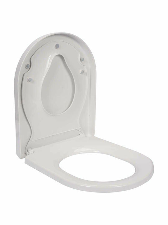 Toya Plastic Toilet Seat White
