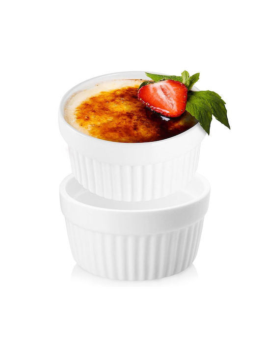 Excellent Houseware Μπωλ Σερβιρίσματος Στρογγυλό από Πορσελάνη Λευκό με Διάμετρο 9εκ. 2τμχ Excellent Houseware Μπωλ Σερβιρίσματος Στρογγυλό από Πορσελάνη Λευκό με Διάμετρο 9εκ. 2τμχ