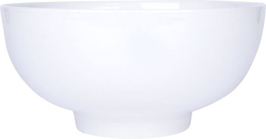 Excellent Houseware Купа за сервиране Кръгла от порцелан Бял с диаметър 20бр