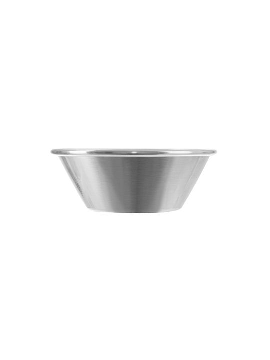 Orion Bol de Servire Rotund Inox Gri cu Diametru 6.5buc