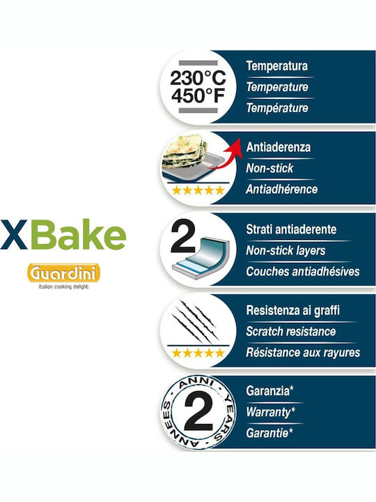Guardini Cake Baking Pan 26x37x2.1cm