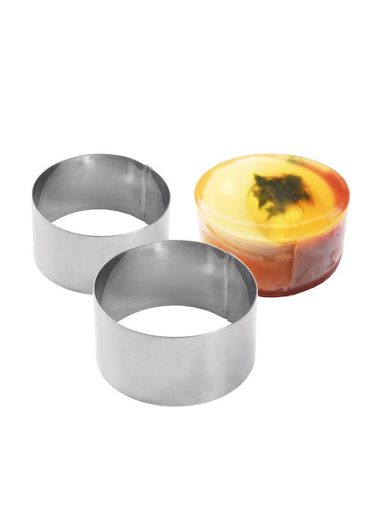 Orion Backformen Und Tabletts Aus Rostfreiem Stahl 9x6cm 2 Stück