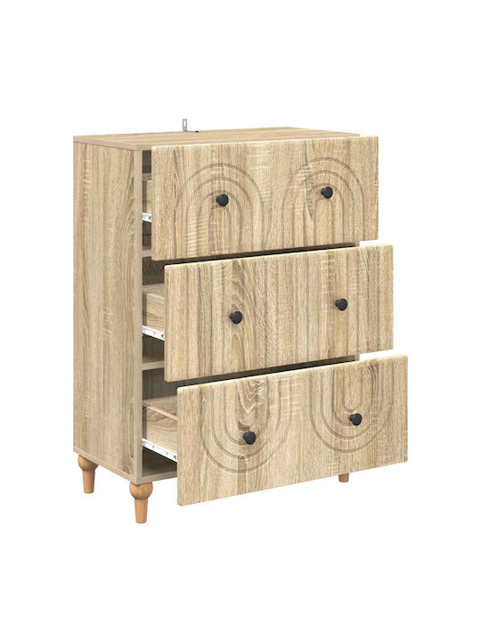 Скриня За Спалня Дървена Сонома Дъб 66x34.5x90см