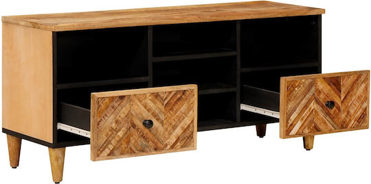 Comodă Dormitor din Lemn Maro 100x33.5x46 cm