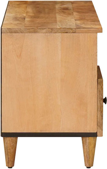 Comodă Dormitor din Lemn Maro 100x33.5x46 cm