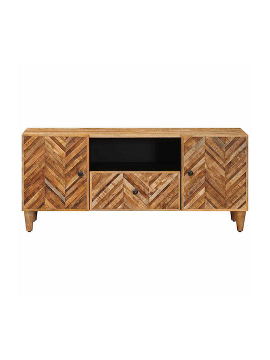 Wooden Brown Bedroom Chest of Drawers 105x33.5x46cm