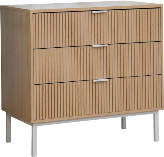 Συρταριέρα Κρεβατοκάμαρας Haptic 3s mit 3 Schubladen 72x40x69.5cm