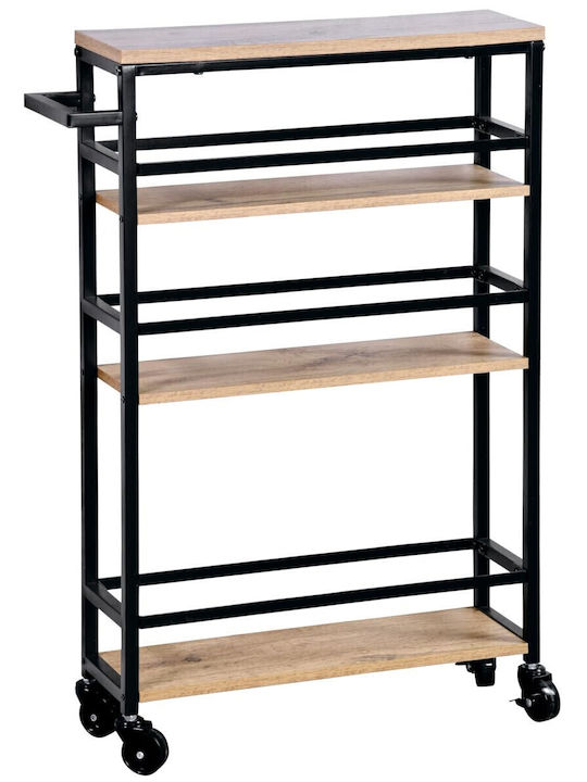 Kesper Кухненска количка Дърво Кафяв 50x15x81см