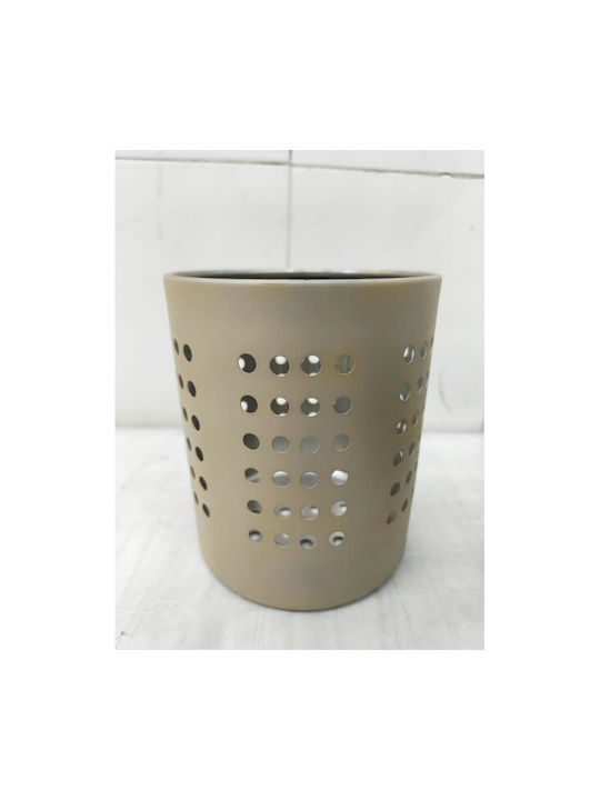 Karvounis Cutlery Drainer Inox Beige 12x14cm