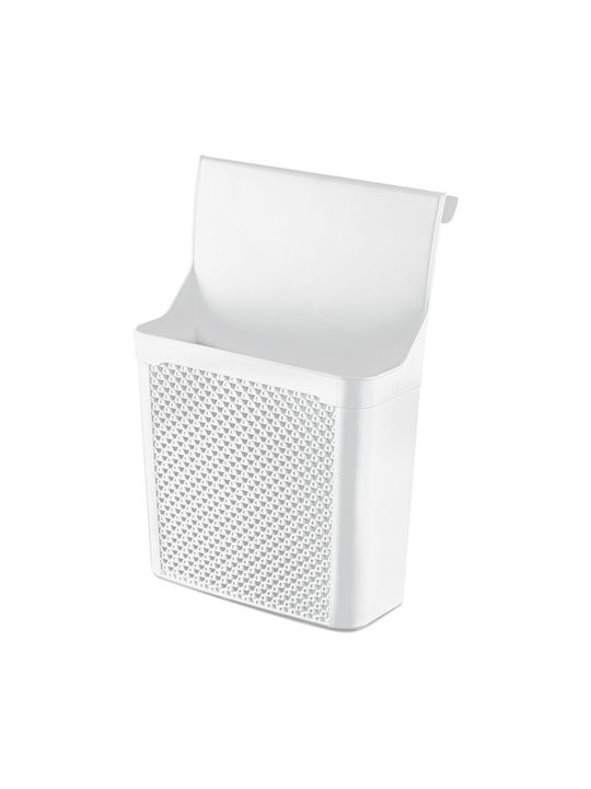 Orion Pendant Plastic Shelf 24x12x35cm White