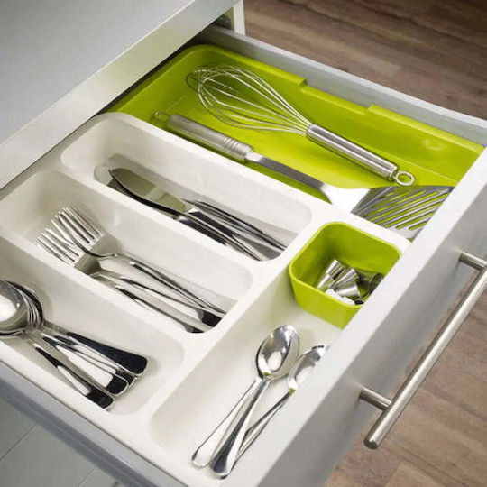 Joseph Joseph Drawer Cutlery Tray Opening Plastic 37x27.8x5.3cm Grey