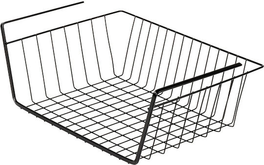 Vilde Pendant Metal Shelf 40.5x26.5x14.5cm Black