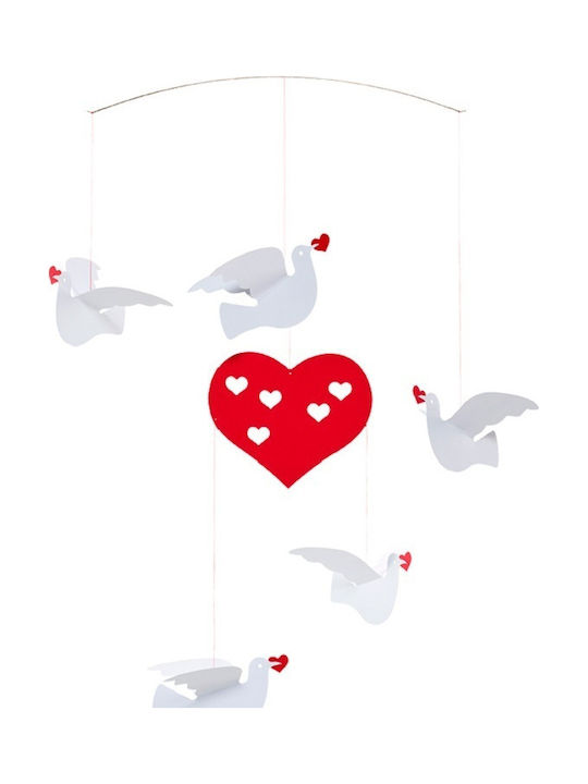 Flensted Mobiles Kinderwanddekoration Zimmer Mobile Tiere 45x35cm