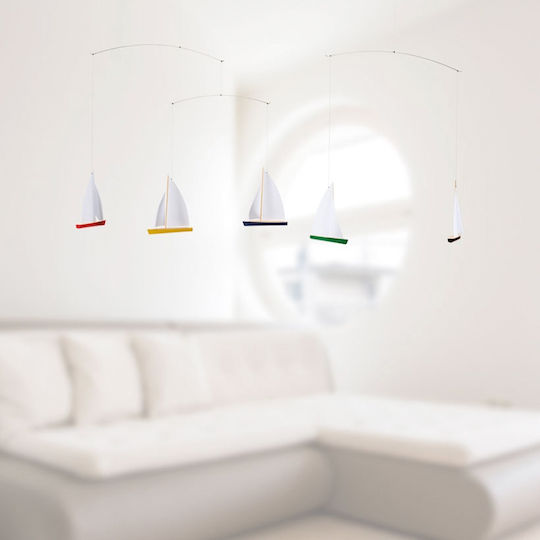 Flensted Mobiles Kids Wall Decor Room Mobile 35x65cm