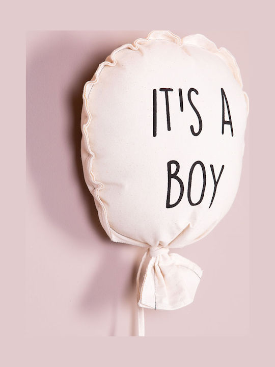 Childhome Детска Декорация за Стена Балон Бежов Балон Boy 26x8x26εκ.
