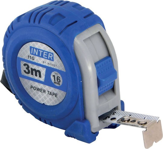Inter Tape Measure with Auto-Rewind 5m