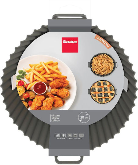 Silicone Air Fryer Basket 20cm Metaltex 16-222195 Material Silicone Metaltex 16-222195