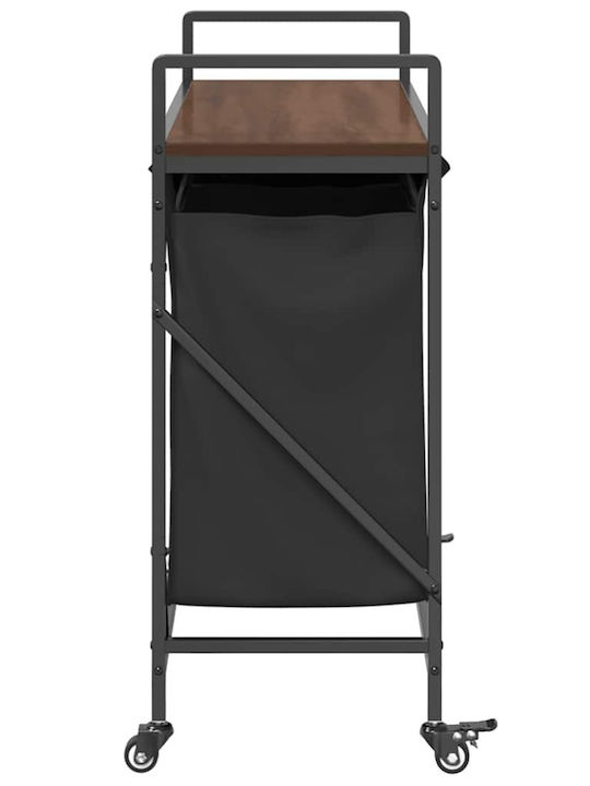 vidaXL vidaXL Stoff Wäschekorb Braun