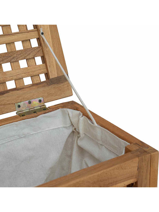 vidaXL Σετ Καλάθια Απλύτων Ξύλινα με Καπάκι 35x25x60cm Καφέ vidaXL Σετ Καλάθια Απλύτων Ξύλινα με Καπάκι 35x25x60cm Καφέ