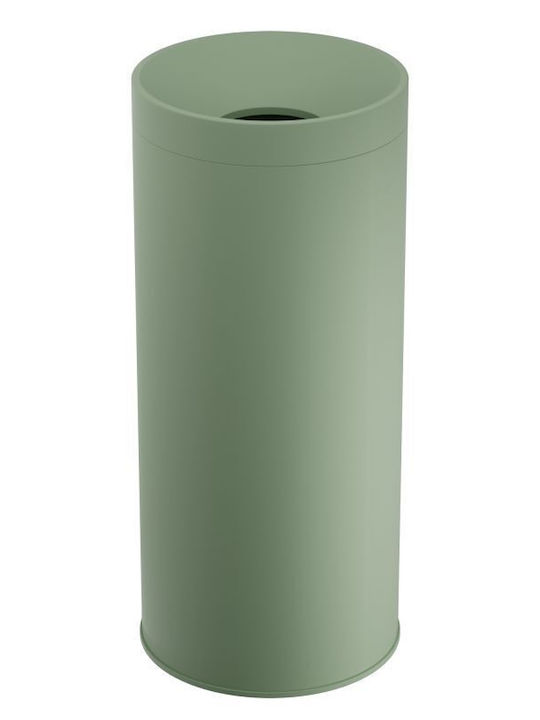 Pam & Co Coș De Rufe Metalic 65lt 34x34x70cm Verde Pam & Co Coș De Rufe Metalic 65lt 34x34x70cm Verde