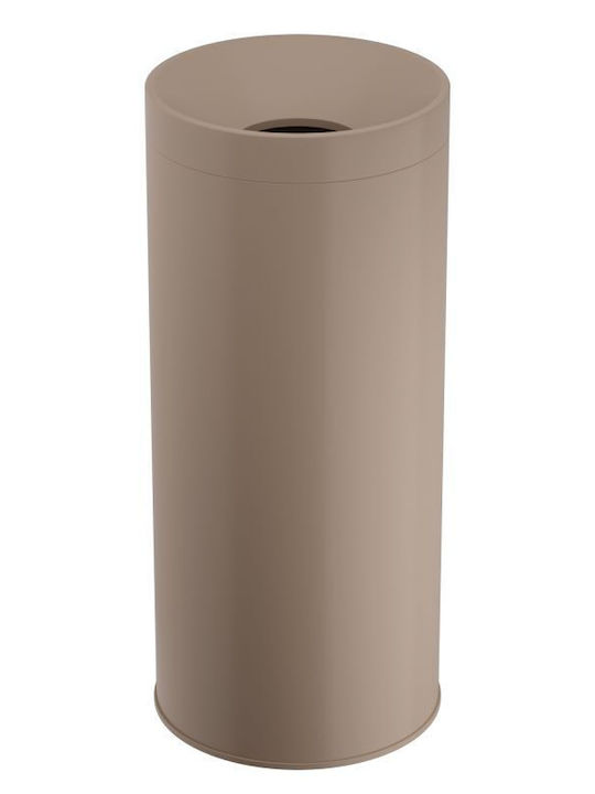 Pam & Co Металик Кошница За Пране 65л 34x34x70см Бежова