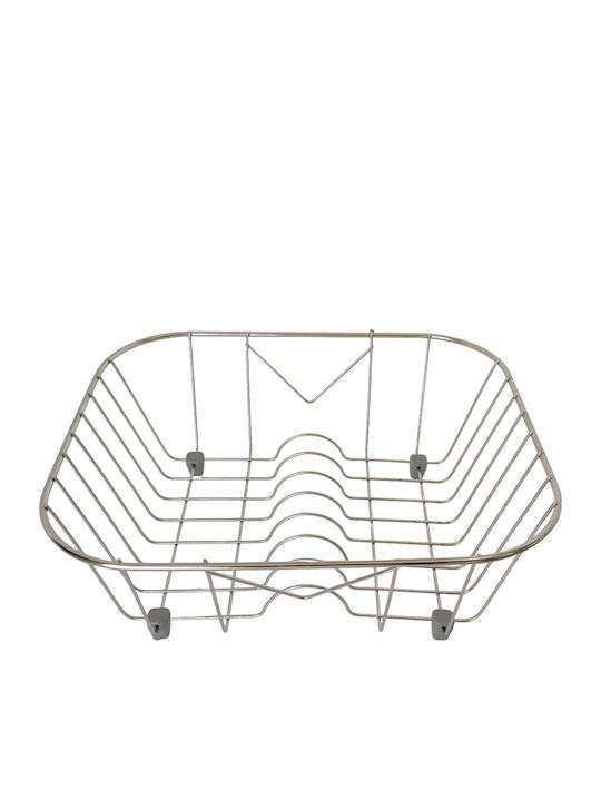 Sanitec No 13 Sink Strainer Inox Silver 37x33x12cm