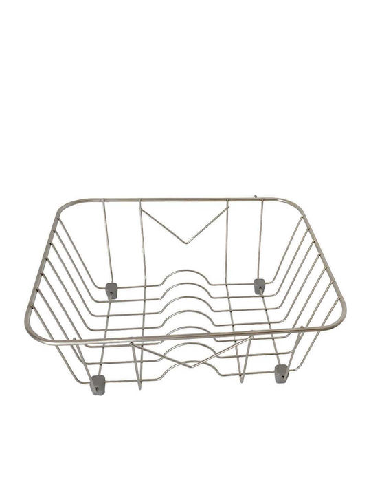 Sanitec No 13 Sink Strainer Inox Silver 37x33x12cm