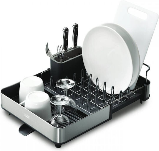 Joseph Joseph Sink Strainer Metallic Gray 36.4x36.4cm