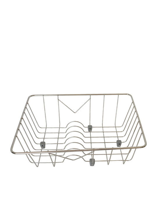 Sanitec No 9 Στραγγιστήρι Γούρνας Inox Ασημί 32x40cm