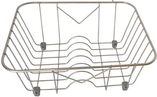 Sanitec No 9 Geschirrabtropfer Abtropfgitter Inox Silbern 32x40cm