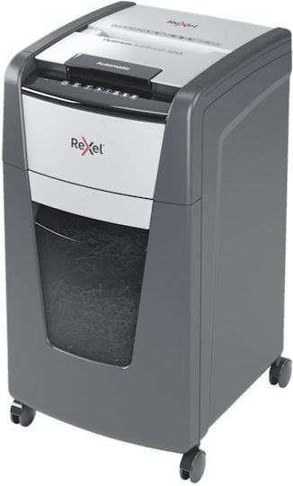 Rexel Document and CD Shredder Optimum Autofeed+ 225x Cross Cut 225 Sheets with 60lt Bin