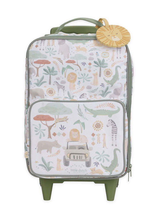 Little Dutch Kids Travel Suitcase Safari Friends