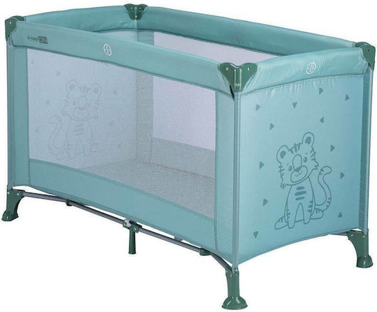 FreeOn Playpen with Mattress Green 60x120cm