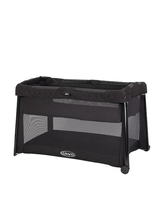 Graco Laufstall Mit Matratze Schwarz